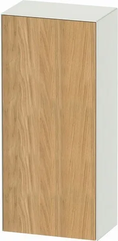 Duravit White Tulip Halbhochschrank Natur Eiche & Weiß Matt & Seidenmatt 400x240x880 mm - WT1322LH53 WT1322LH536