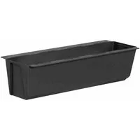 Geli Pflanzkübel Pflanzgefäß Easy 37 cm für Europaletten, anthrazit
