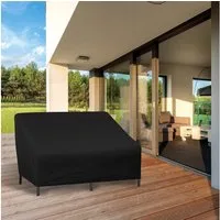 Sunicol Gartenmöbel-Schutzhülle Polyester-Gewebeabdeckung, 2/3/4 Sitzabdeckung, ür Innen Außenmöbel, Wasserdicht und UV-Schutz