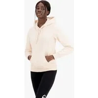 Champion Kapuzenpullover (Hoodie) American Classic Graphic Logo Schriftzug gelb Damen