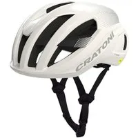 Cratoni Fahrradhelm Fahrradhelm Cratoni C-Zero MIPS weiß glänzend-matt, Gr. M/L (56-58 cm)