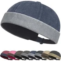 Zaewry Dockermütze Fisherman Beanie Herren Damen Seemannsmütze
