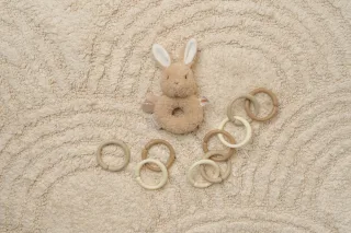 Little Dutch Spielringe Beige 12 Stück Baby Bunny