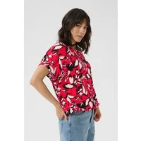 KAFFE Blusentop Bluse ärmellos KAamber