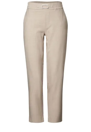 Street One - Casual Fit Hose beige - Gr. - 28