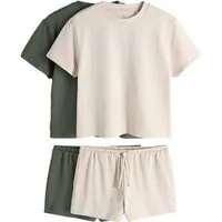 The Set Top & Hose The Set verkürztes T-Shirt und Shorts, 2er-Pack (4-tlg)