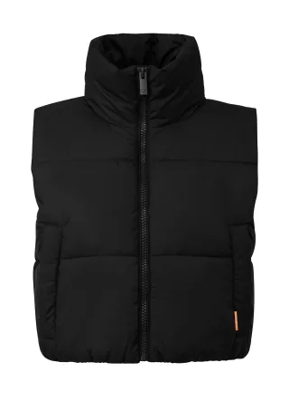 qs - Outdoor-Weste schwarz - Gr. - XS