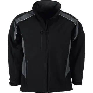 Softshelljacken Orbit grau/schwarz - 490610-XXXL