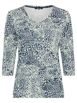 Olsen - T-Shirt Long Sleeves true navy - Gr. - 42