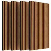 IZODEKOR 3D Wandpaneel IZODEKOR 3D Wandpaneele Holz Schalldämmung, Akustikpaneele, (Set) Schallabsorbierend, flexibel zuschneidbar