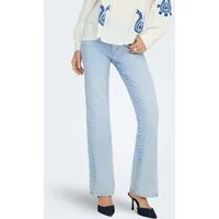 ONLY Schlagjeans ONLWauw (1-tlg) Plain/ohne Details