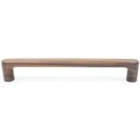 ekengriep Möbelgriff N255, Holzgriff aus Nussholz für Küche, IKEA Schrank, Schubladen usw.