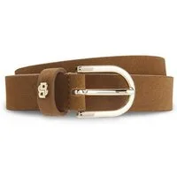 BOSS Ledergürtel Scarlet BB Sz25 mit Monogramm-Label