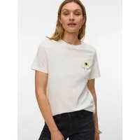 Vero Moda Kurzarmshirt VMULLA PAULINA SS TOP BOX JRS mit Print
