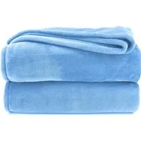 Wohndecke Premium Super Soft Flanell Kuscheldecke Sofadecke, heimtexland, super weich und flauschig, Allergiker geeignet, atmungsaktiv