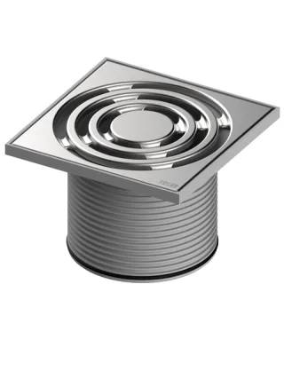Tece drainpoint S Rostrahmen Kunststoff 150 x 150 inkl. Designrost, 3660003 3660003