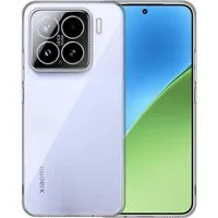 CoolGadget Handyhülle Transparent Ultra Slim Case für Xiaomi 15 6,36 Zoll, Silikon Hülle Dünne Schutzhülle für Xiaomi 15 5G Hülle