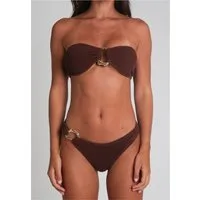 Moda Minx Bikini-Hose SCRUNCH (1-St., Panty) mit tollem Schmuckelement