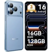 blackview WAVE 7C Android16 16+64GB/128GB 5000mAh Android handy Smartphone (6.56 Zoll, 128 GB Speicherplatz, 32 MP Kamera, 4G Dual SIM/Face ID/IP54/GPS/3 Jahre Garantie)