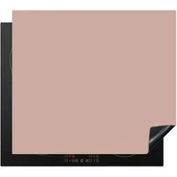 MuchoWow Herd-Abdeckplatte Rosa - Palette - Einfarbig - Einfarbig rosa, Vinyl, (1 tlg), Ceranfeldabdeckung Küche, Herdabdeckplatte Einteilig, 59x51 cm