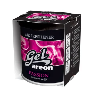 3x Original Areon Gel CAN Auto Duftdose Duftbaum Lufterfrischer + DECKEL Passion