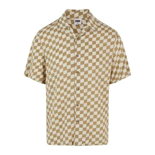 Urban Classics - Hemd Rundum bedruckt für Herren (Khaki)