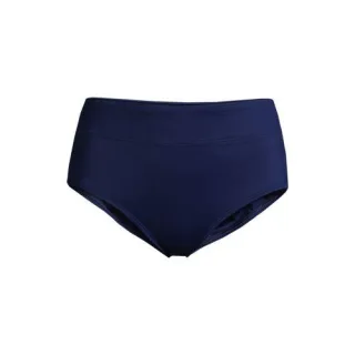 Control-Bikinihose High Waist CHLORRESISTENT für Damen in Plus-Größe, Damen, size: plus, Blau, Elasthan/Nylon-Mischung, by Lands' End