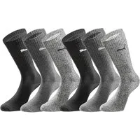 PUMA Basicsocken 6er-Pack Regular Crew Socks