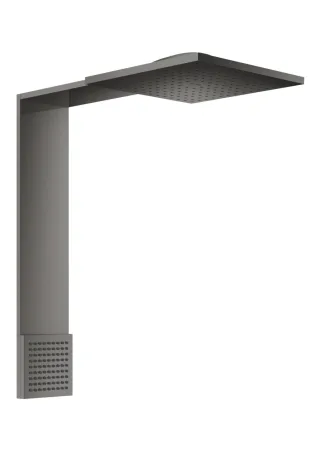 Hansgrohe Brausenmodul 250/250 Axor ShowerComposition 2jet Schulterbr., polished black chrome, 12594 12594330