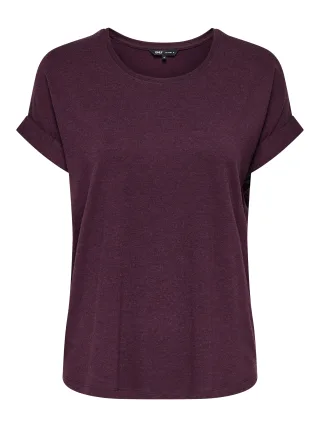 ONLY - ONLMOSTER S/S O-NECK TOP NOOS JRS Winetasting - Gr. - XS