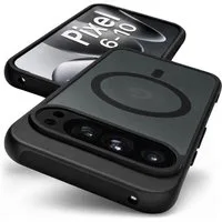 GreenHec Handyhülle Hülle Google Pixel 10 9 8 7 6 Pro XL MagSafe Case 9a 10a Magnet Schutz 7 Zoll, Cover Schwarz Magnetisch Handyhülle Pixelsnap Black Stoßfest Dünn Matt