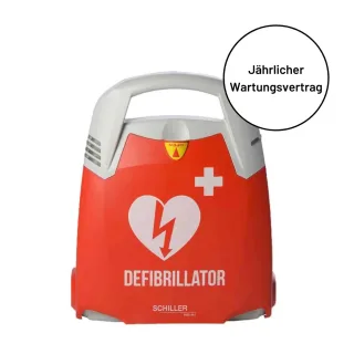 Wartungsvertrag für Schiller Defibrillatoren – Sicherheitstechnische Kontrolle (STK)