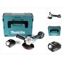 Makita Akku-Winkelschleifer DGA 511 T1J Akku Winkelschleifer 18V 125mm Brushless + 1x Akku 5,0Ah