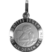 Vivance Kettenanhänger 925 Silber Engel