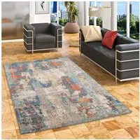 Pergamon Designteppich In- und Outdoor Designer Teppich Lagos Vintage, Rechteckig, Höhe: 4 mm