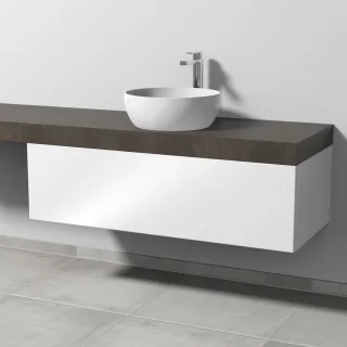 Sanipa Waschtischunterbau mit Auszug 2morrow (P2326) 340x1200x520 Weiß-Glanz, P232678 P232678