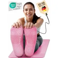 NirvanaShape Sportsocken NirvanaShape Yogasocken Damen 36-44 – Rutschfeste Pilates Socken (1-Paar)