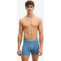 Marc O'Polo Langer Boxer Modal (3-St) Long Boxer Shorts, Langer Boxer Brief, Retro Boxer lang
