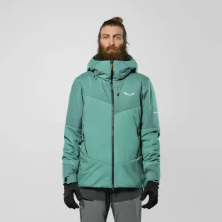 SALEWA - Ortles Tirolwool® Air Kapuzenjacke Herren - Blau (Gr.56)