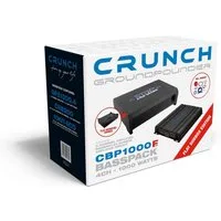 Crunch GROUNDPOUNDER Downfire Basspack Subwoofer + AMP Auto-Subwoofer