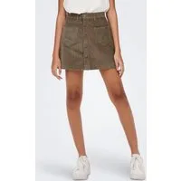 ONLY Cordrock ONLAMAZING HW CORD SKIRT Baumwollmischung