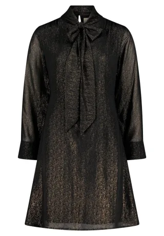 CARTOON - Chiffonkleid schwarz - Gr. - 40