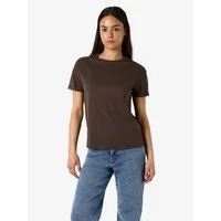 Noisy may Kurzarmshirt NMBRANDY S/S TOP NOOS Baumwolle, regular fit
