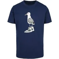 MisterTee T-Shirt MisterTee Herren Seagull Sneakers Tee (1-tlg)