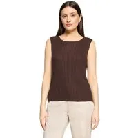 Cartoon T-Shirt Damen ohne Arm (1-tlg)