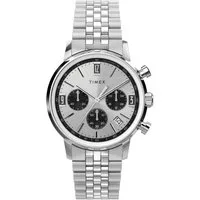 Timex Chronograph MARLIN TW2W10400AJ, Quarzuhr, Armbanduhr, Herren, Datum, Stoppfunktion, 12/24-Std.-Anzeige