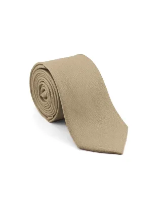 mr. célestin - Leinenkrawatte beige - Gr. - OS