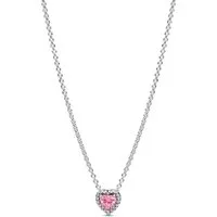 Pandora Kette mit Anhänger -45 Damen-Erhabenes Pink