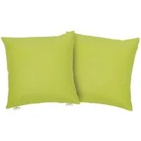 TOM TAILOR HOME Dekokissen Dove, unifarben, Kissenhüllen ohne Füllung, 2er Pack