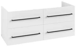 Villeroy & Boch Waschtischunterschrank Avento A89310 1180x514x484mm 4 Ausz. Waschtisch mittig Brilli A89310VE